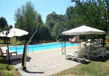 la piscina